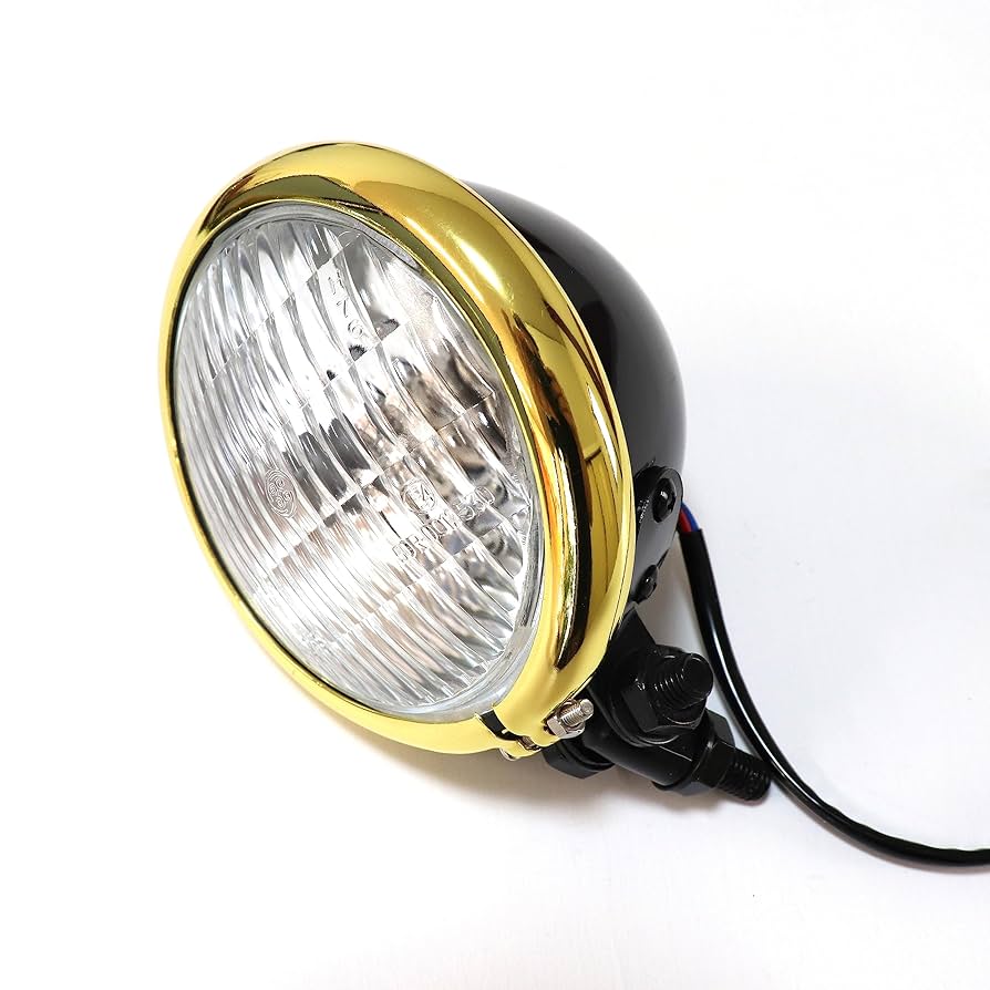 12Ｖ ユニティタイプ　4.5インチ　ヘッドライト　Ｈ4 ビンテージ　ハーレー 12V ユニティタイプ4.5インチヘッドライトH4 ビンテージハーレー